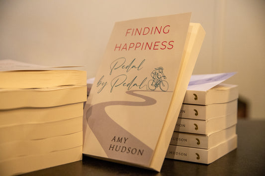 Signed book : Finding Happiness Pedal by Pedal