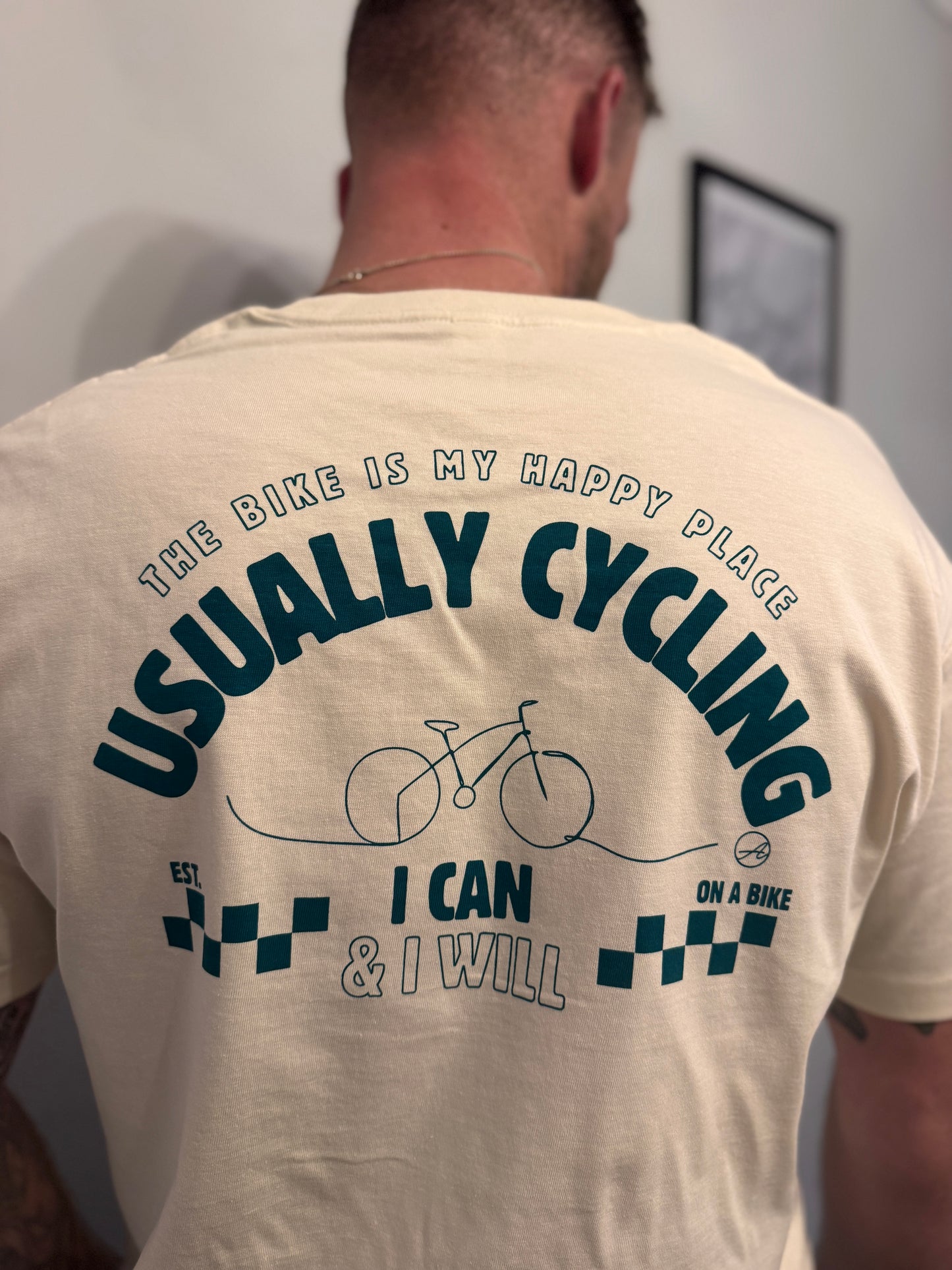 Large Usually Cycling t-Shirt