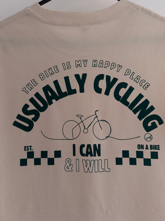 Large Usually Cycling t-Shirt
